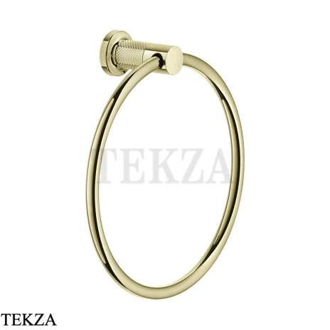Gessi INCISO accessories Держатель для полотенца кольцевой 58509-710, Brass PVD