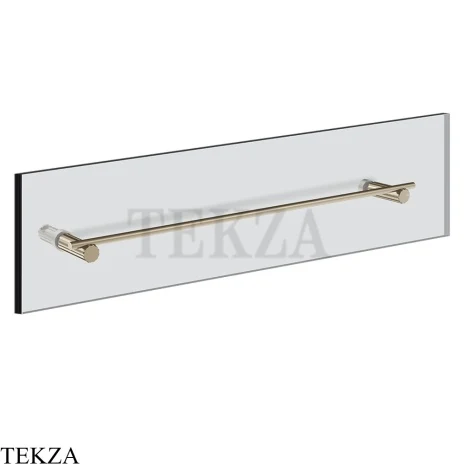 Gessi Incastri Полотенцедержатель для крепления на стекло, 60 см 75515-149, нерж. сталь Brush / никель Brushed