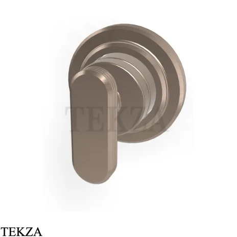 FIMA Carlo Frattini Park Line Переключатель на 2 источника, внешняя часть F1303N2KS, Brushed Moka Bonze PVD
