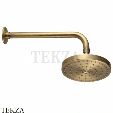Nicolazzi Tondo 20 Верхняя душевая лейка с кронштейном 5704BZ20, бронза classic