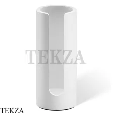 Decor Walther Stone White WPB Настольный контейнер для ватных дисков 0973350, белый матовый Decor Walther Stone White WPB Настольный контейнер для ватных дисков 0973350, белый матовый