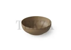 Dea Design Round Ванна отдельностоящая 150x150 см Solid Surface DD8610 1500 2, Light Camel №2