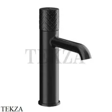 Gessi Habito INTRECCIO Смеситель для раковины средний, без донного клапана 70106-299, Black XL