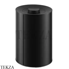 Keuco PLAN Ведро для мусора 5 л с крышкой 04989370037, черный матовый
