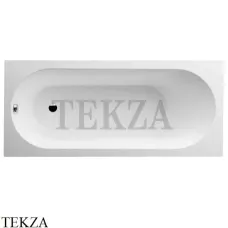 Villeroy & Boch Oberon Ванна встраиваемая 180х80 UBQ180OBE2V-01, Quaryl, белый глянец