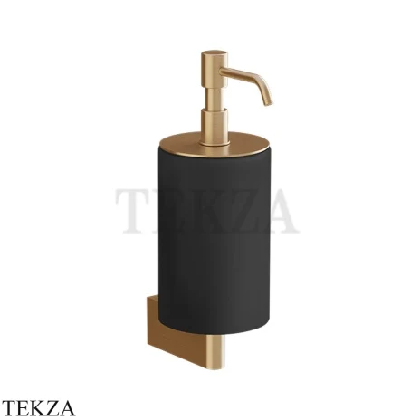 Gessi Origini Дозатор для жидкого мыла настенный, черный 66414-726, Warm Bronze Br. PVD