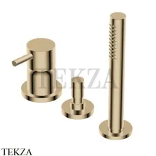 Ritmonio Diametro35 S Смеситель на борт ванны, с гарнитуром PR52EF201 CHX, Brushed Champagne