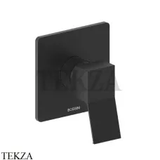 Bossini AKI Смеситель для душа на 1 поток, внешняя часть Z00739.073, черный матовый
