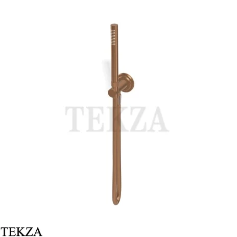 FIMA Carlo Frattini Park Line Душевой комплект, шланг Chromalux F1387/4OTZS, Brushed Amber Bronze