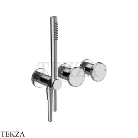 Gessi Origini NATURE Смеситель для душа 2 потока, внешняя часть 66036-031, хром глянец