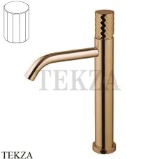FIMA Carlo Frattini Spillo TECH V Смеситель для раковины, с донным клапаном F3031TLXSVZS, Brushed Amber Bronze