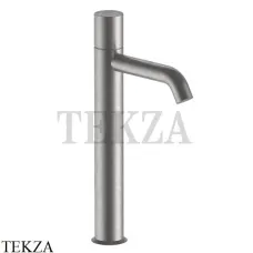 Fantini Nostromo Смеситель для раковины высокий, без донного клапана 50Q8E906WF, Raw Metal PVD