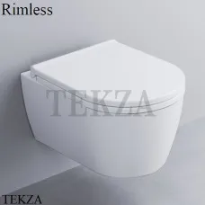 Cielo Smile MINI Унитаз подвесной 48, без ободка, сиденье с микролифтом SMVSRK Bia, белый глянец