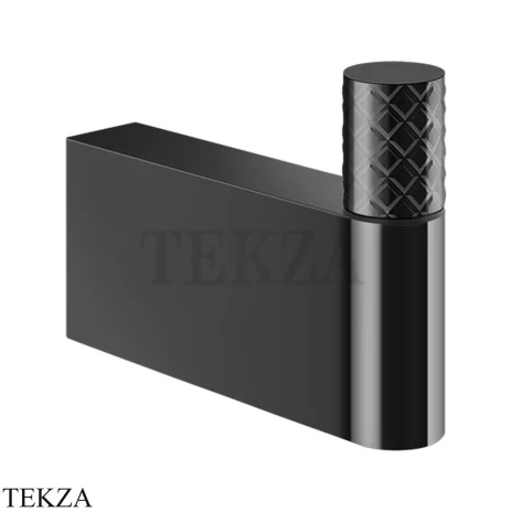 Gessi Habito INTRECCIO Крючок одинарный для полотенца 70123-706, Black Metal PVD