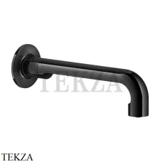 Gessi INCISO Излив для раковины настенный длинный 58101-706, Black Metal PVD