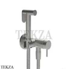 Gessi Гигиенический душ со смесителем, выводом воды и держателем 45130-147, Chrome Br.