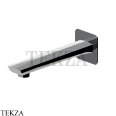 Newform Delta Zero Излив для ванны настенный 72288.58.063, PVD Gun Metal