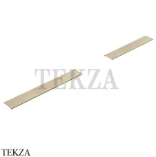 Gessi Shower G Drains Боковая крышка 80см для сливной фитинга, 67055-727, Brass Br. PVD