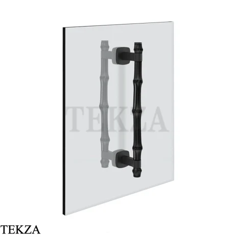 Gessi Jacqueline Полотенцедержатель для крепления на стекло, 20 см 77831-299, черный матовый