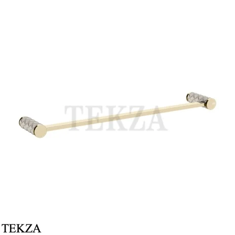 Gessi Pelle Tresse Держатель для полотенца 45 см 78700-434, Crème/ Brass PVD