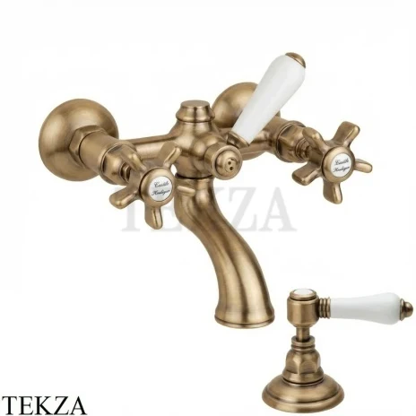 Nicolazzi P.M.BLANC Смеситель для душа, для душевой стойки, 1400BZ78, бронза classic