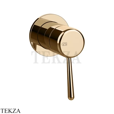 Gessi Goccia Смеситель для душа, внешняя часть 33019-735, Warm Bronze PVD