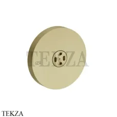 Gessi INCISO SHOWER Боковая форсунка с распылителем 32977-727, Brushed Brass