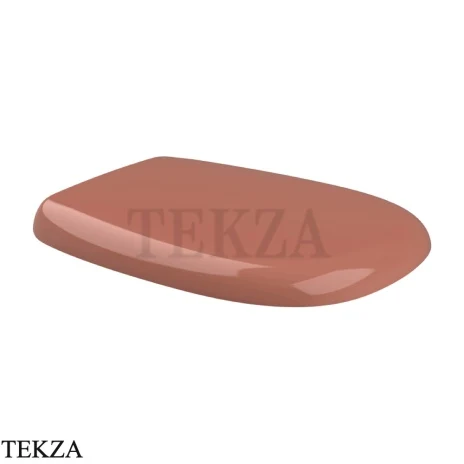Flaminia Bonola сиденье с крышкой с микролифтом 37,5×47,5 см, терракотовый Terracotta глянец