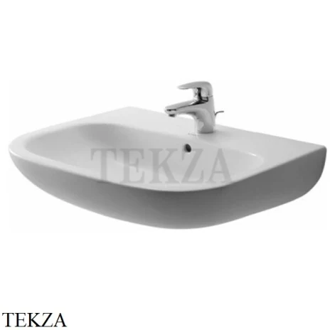 Duravit D-Code Раковина подвесная, с переливом 23106500002, белый глянец
