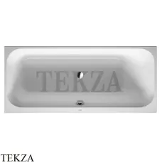 Duravit Happy D.2 Ванна встраиваемая прямоугольная, с наклоном для спины справа 700309000000000, акрил, белый глянец Duravit Happy D.2 Ванна встраиваемая прямоугольная, с наклоном для спины справа 700309000000000, акрил, белый глянец