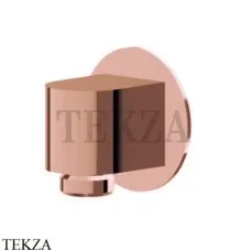 Newform Подключение воды к стене, вывод для шланга 68499.58.061, PVD Copper bronze