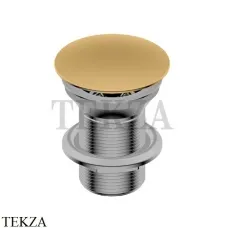 Ritmonio Донный клапан для раковины незапираемый RCMB030H2 GOX, Brushed Gold