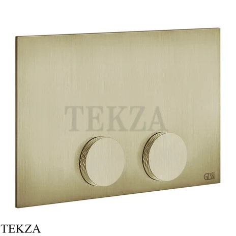 Gessi ANELLO Клавиша смыва для инсталляции TECE, TeceProfil, TeceBox 54629-727, Brushed Brass PVD