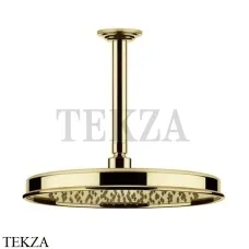 Gessi VENTI20 Верхний душ 300 с потолочным креплением 65153-246, Gold PVD