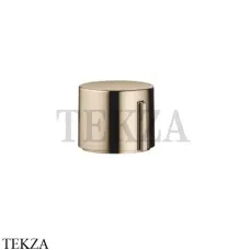 Dornbracht Эксцентриковое сливное устройство с поворотной кнопкой 10712970-47, Champagne (22kt Gold)