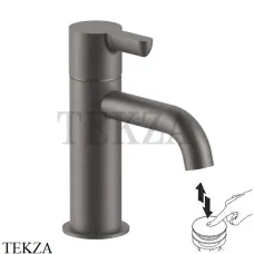 Fantini Icona Classic Смеситель для раковины, с донным клапаном 53P5R404F, Matt Gun Metal PVD