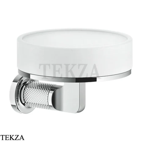 Gessi INCISO accessories Мыльница настенная, композит белый 58501-031, хром глянец