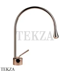 Gessi Goccia Смеситель для раковины средний, без сливного гарнитура 33602-123, Copper глянец