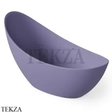 Dea Design Elegant Ванна отдельностоящая овальная 186x78 Solid Surface DD8621 1860 14, Lilac №14