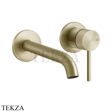 Gessi 316 TRAME Смеситель для раковины, внешняя часть, 17-20 см 54386-727, Brushed Brass PVD
