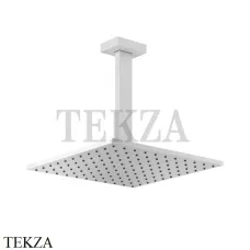 Gessi Rettangolo shower Верхний душ с потолочным кронштейном 15186-279, White CN