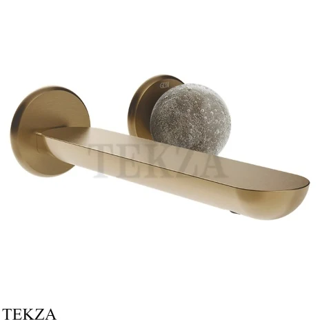 Gessi Perle Смеситель для раковины, внешняя часть 74688-726, бронза Brushed
