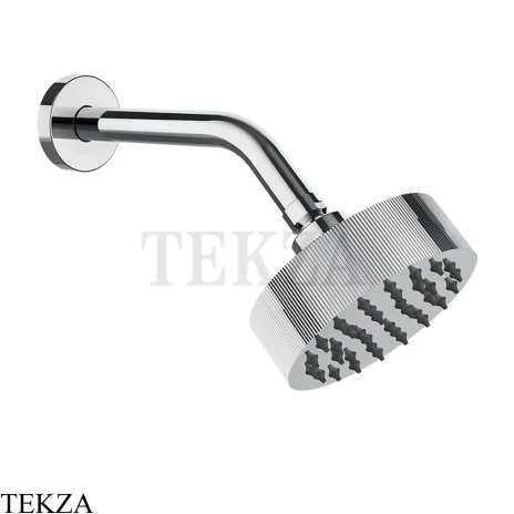Gessi INGRANAGGIO Верхняя лейка D11,8 с кронштейном из стены, 63554-031, Хром глянец