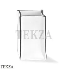 Decor Walther NAPPA KOE Колчан стакан настольный 0938250 натуральная кожа, белый матовый