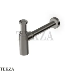 Zucchetti Сифон для раковины дизайнерский Z9502P.C51, brushed metal black