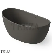 Dea Design Elegant Ванна отдельностоящая овальная 163x85 Solid Surface DD8611 1630 5, Graphite №5