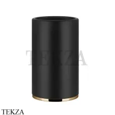 Gessi INCISO accessories Стакан настольный, композит черный 58532-735, Warm Bronze PVD