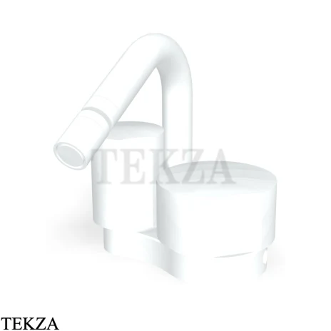 FIMA Carlo Frattini SO Смеситель для биде, с донным клапаном ( ручки отдельно) F3172BS, white matt