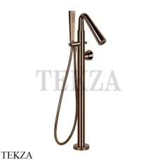 Gessi CONO Смеситель для ванны напольный, внешняя часть 45028-030, Copper глянец (снято с производства)