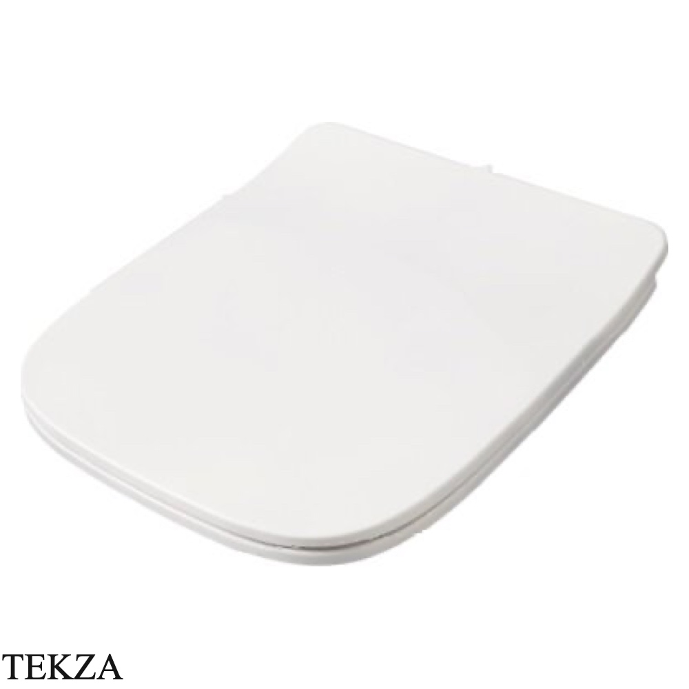 ArtCeram A16 MINI сиденье с крышкой Slim быстросъёмное с микролифтом ASA002 01 71, белый глянец